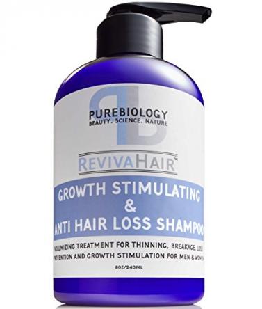 Hair Growth Stimulating Shampoo (Unisex) with Biotin, Keratin & Breakthrough Anti Hair Loss Complex - For men & women