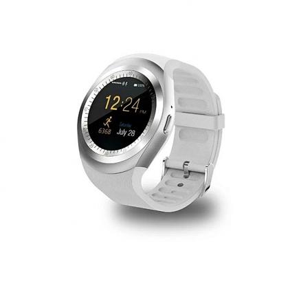 Bluetooth Smart Wrist Watch Waterproof For Android And Ios  Color:White