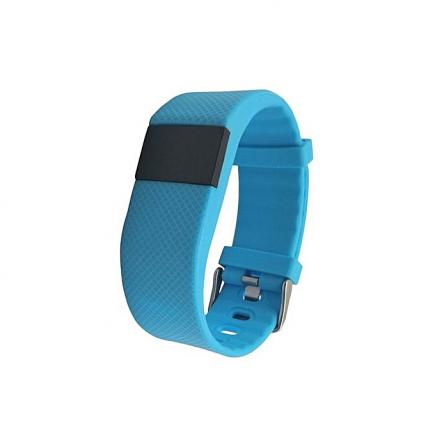 UJ TLW64A Bluetooth Smartband Waterproof Heart Rate Monitoring Smart Bracelet-blue