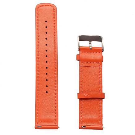 22Mm Leather Watch Band Strap Bracelet Pebble Time Steel for Samsung Galaxy Gear 2 S