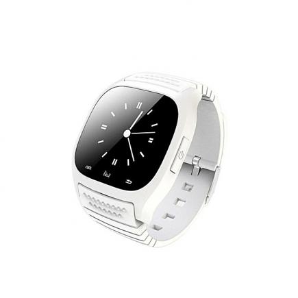 UJ M26 Life Waterproof Smartwatch Bluetooth Smart Watch Music Player Pedometer-white