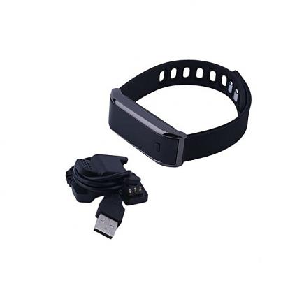 UJ Bluetooth Bracelet Sleep Fitness Activity Tracker Call Reminder Smart Band-black