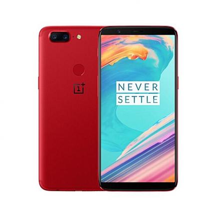 OnePlus 5T Lava Red 6.01 Inch 8GB RAM 128GB ROM Qualcomm Snapdragon 835 Octa Core 4G Smartphone Red