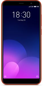 Meizu M6T Dual Sim - 16GB, 2GB RAM, 4G LTE, Red