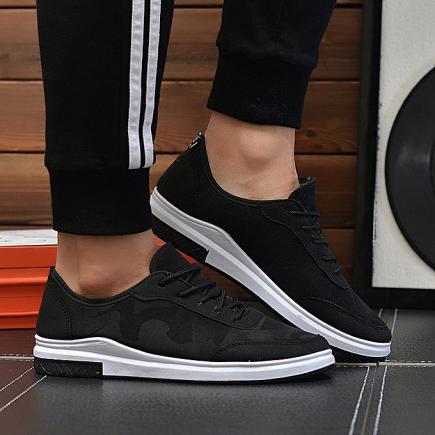 Sports Breathable Men's Sneakers---BLACK