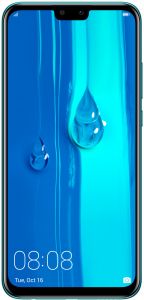 Huawei Y9 2019 Dual SIM - 64GB, 4GB RAM, 4G LTE, Arabic Blue