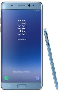 Samsung Galaxy Note FE Dual SIM - 64GB, 4GB RAM, 4G LTE, Blue Coral