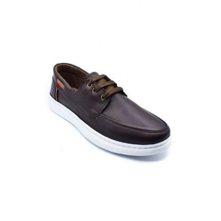 Lace Up Sneakers - Brown