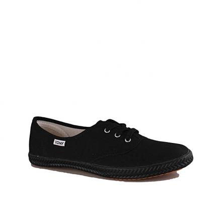 Women's Basic Lace-up Sneakers - Black (1 Unit Per Customer)