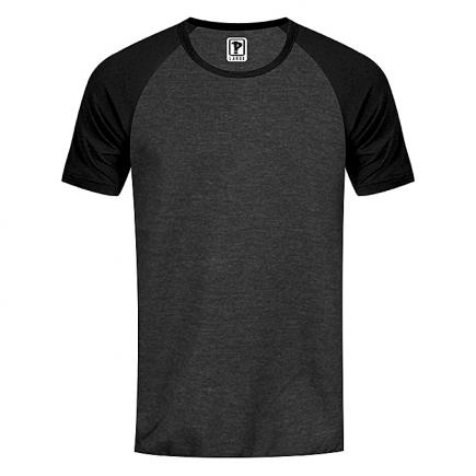 Raglan T-shirt - Dark Grey/Black