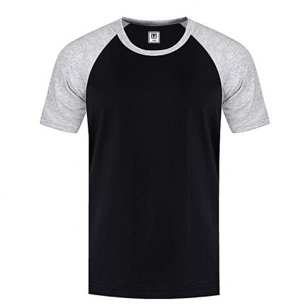 Raglan T-shirt - Black/Grey