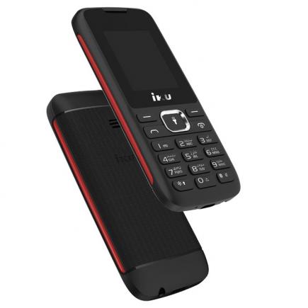 FX Plus - 1.8'' Dual Sim Budget Phone - Black+Red