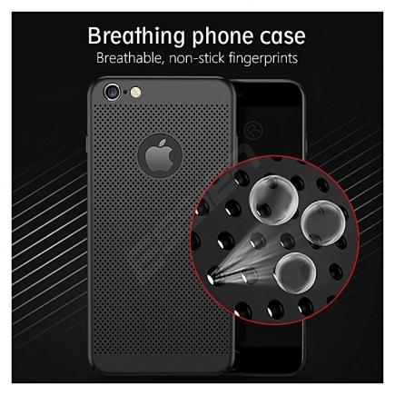 IPHONE 6 CASE,Smooth Heat Dissipation Case For Iphone 6 (Durable, Thick, Stain Resistance )--BLACK