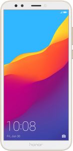 Honor 7C Dual SIM – 32GB, 3GB RAM, 4G LTE, Gold