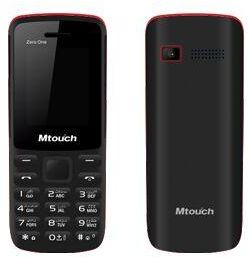 Mtouch Zero Dual SIM Mobile Phone - Black / Red