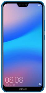 Huawei P20 Lite Dual SIM - 64GB, 4GB RAM, 4G LTE, Klein Blue