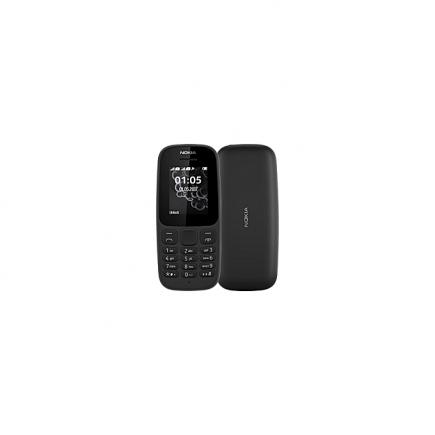 105 DS (TA-1034) - Dual Sim Basic Phone - Black