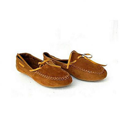 Fashion Ladies Loafers- Brown