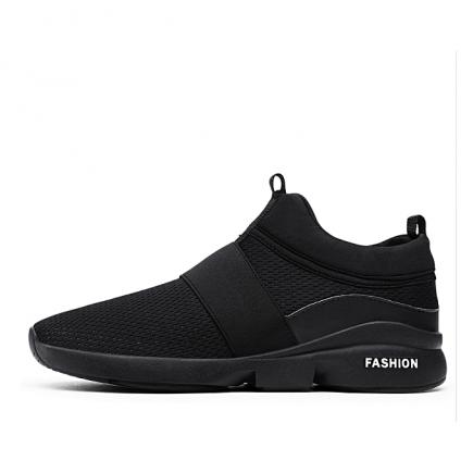Men's Breathable Athletic Casual Lightweight Sport Sneakers -Black (1 Unit Per Customer)