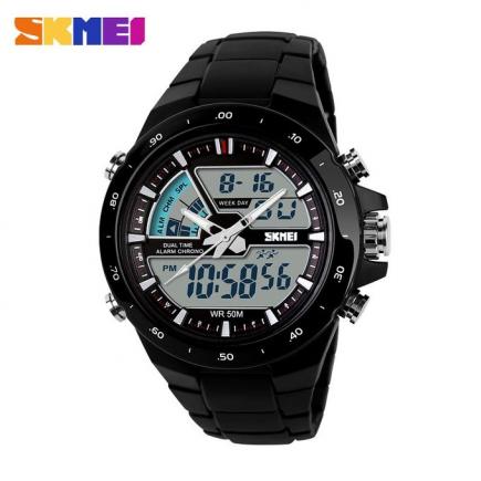 Skmei Men Sport Watches Military Casual Sports Men's Watch Quartz-watch Waterproof Silicone Clock Male S Shock Relogio Masculino