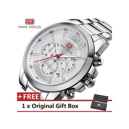 Top Luxury Brand Watch Fashion Sports Cool Men Stainless Steel Quartz Watches Multifunction Wristwatch For Male