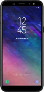 Samsung Galaxy A6 Dual SIM - 64GB, 4GB RAM, 4G LTE, Black