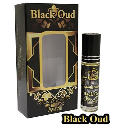 Black Oud By Surrati Perfumes Undiluted Perfumes Concentrated Perfume Oil With Roll On Head - 6ml