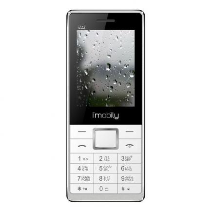 I222 - 2.4-inch Dual SIM Mobile Phone - White