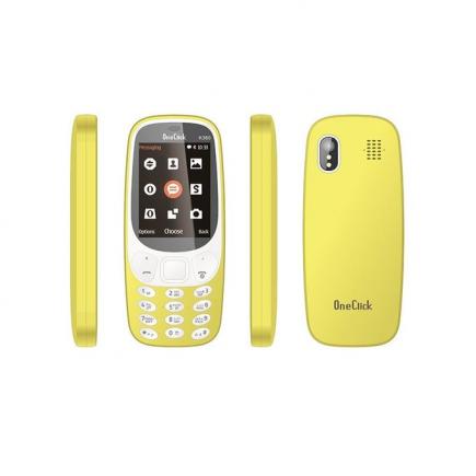 K360 - 2.4" Dual SIM Mobile Phone - Yellow