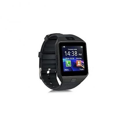 Smartwatch - Bluetooth + Camera + Carte Sim - Noir