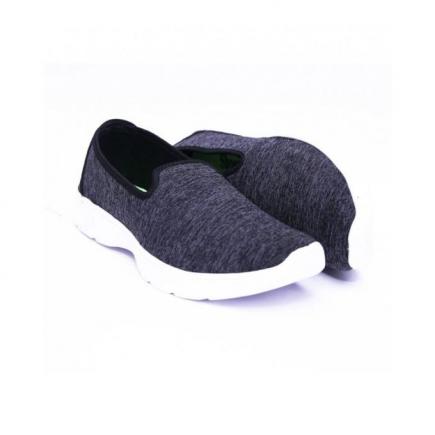 Canvas Slip-On Sneakers - Black