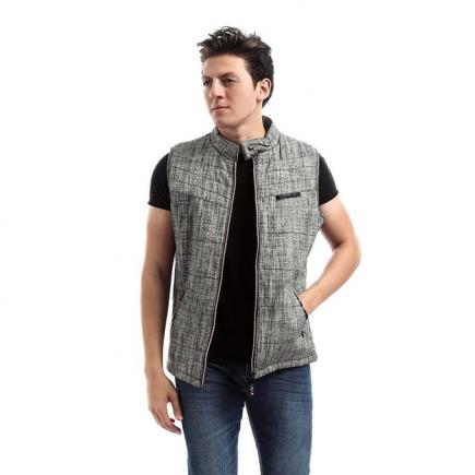 Linen Vest_Grey (Color May Vary)