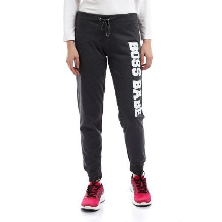 Printed Sweat Pant - Dark  Grey