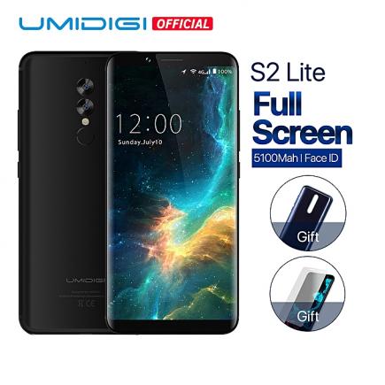 S2 Lite Full Screen 18:9 Smartphone Face ID 5100mAh 4GB RAM 32GB ROM 16MP+5MP Dual Cameras (1 Unit Per Customer)