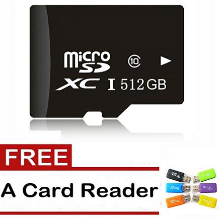 Micro Memory SD/TF Card 64/128/256/512 Free Card Reader