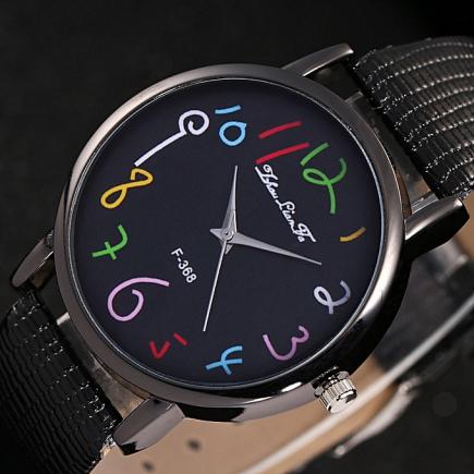 Watch Candy Color Male And Female Strap Wrist Watch  Waterproof