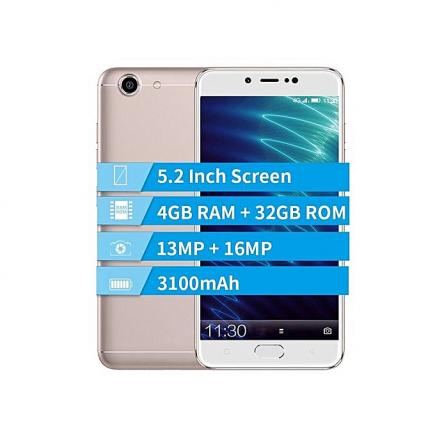 S10 Lite International Version 5.2-inch (4GB, 32GB ROM) Android 7.1, 3100mAh, 13MP+16MP, 4G LTE Smartphone - Gold