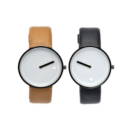 Miyoko Leather Watch Bundle 2pcs - Black /Brown