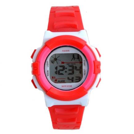 KEX-CRD Led Digital Sports Watch - RED