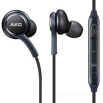 Samsung S8/S8plus/S9/S9plus Earphones With Volume Control And Mic - Black