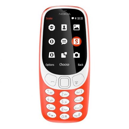 3310 (2017) - 2.4" Dual SIM Mobile Phone - Warm Red