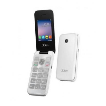 2051D - 2.4-inch Dual SIM Mobile Phone - White