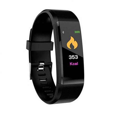 Bluetooth Smart Watch Heart Rate Blood Pressure Monitor Fitness Tracker Bracelet