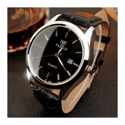 Calendar Fashion Waterproof  Quartz Watch Korean Men's Watch