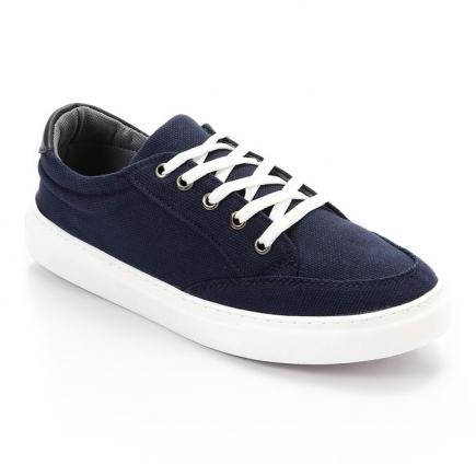 Comfy Canvas Shoes_Navy Blue