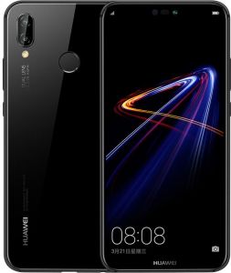 Huawei Nova 3e Dual SIM - 64GB, 4GB RAM, 4G LTE, Midnight Black