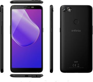 Infinix Hot 6 X606D Dual SIM - 16GB, 1GB RAM, 3G, Wifi, Black