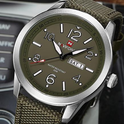 Sports Men Watch Army Military Mens Wristwatch Week Display Fashion Casual Camping Male Clock