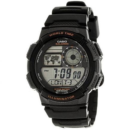 Men's Sport Digital Watch AE-1000W-1AVDF - Black