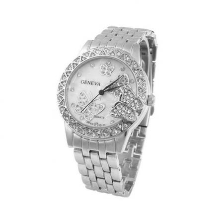 Tectores 2018 Fashion Multifunction Exquisite Luxury Women Man Diamond Butterfly Quartz Watch Wrist Watch SL